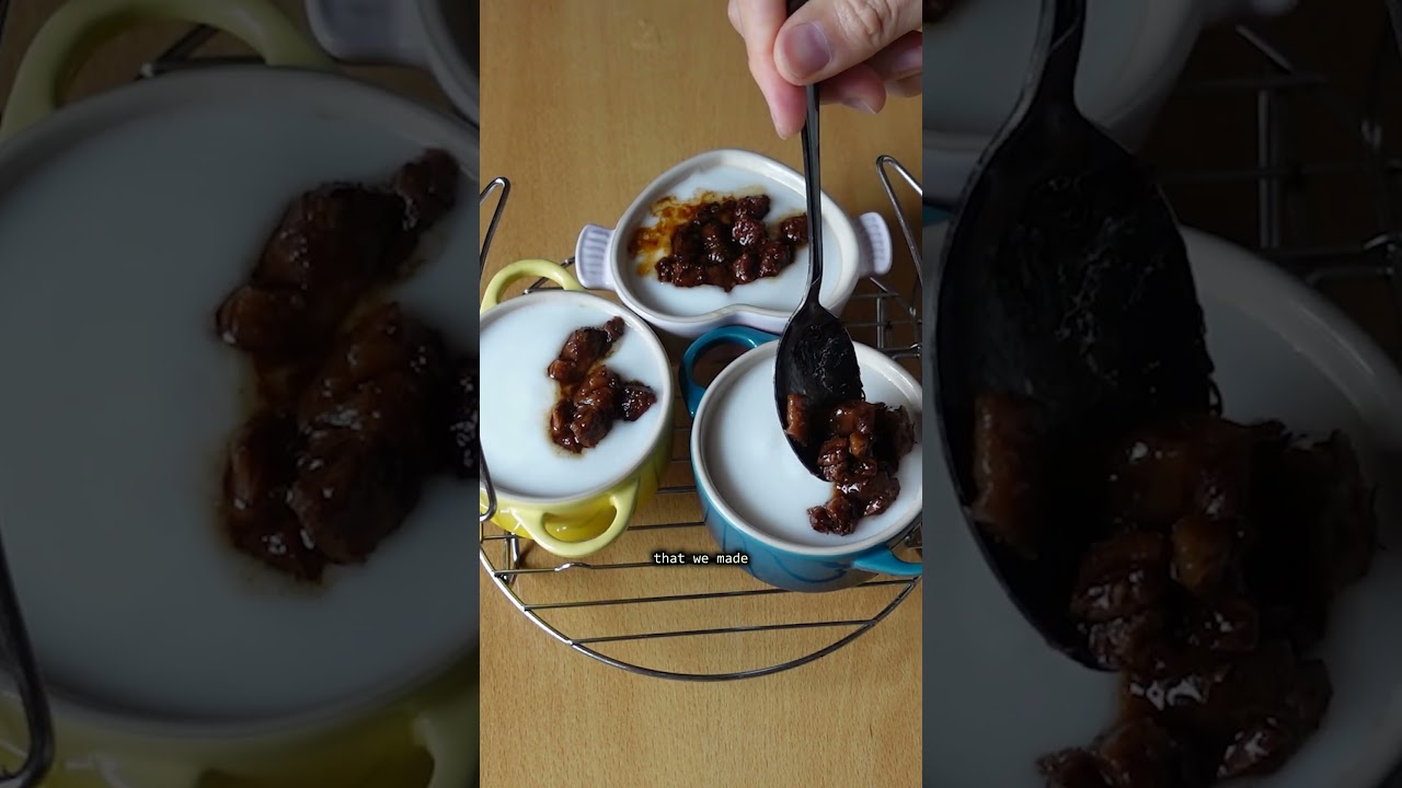 Uann kue - simple version (Taiwanese savoury rice jelly) - TW ep 2 #taiwanese #rice