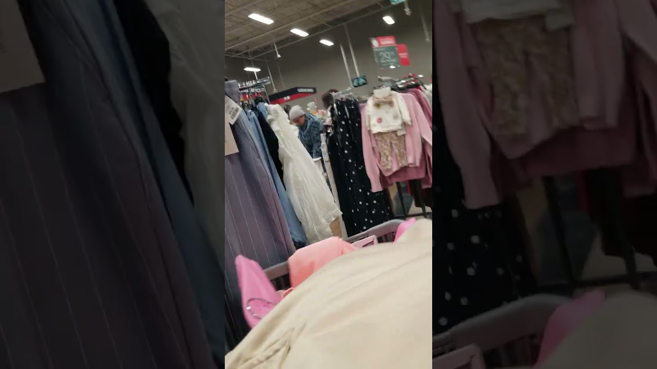 Shopping at winners 