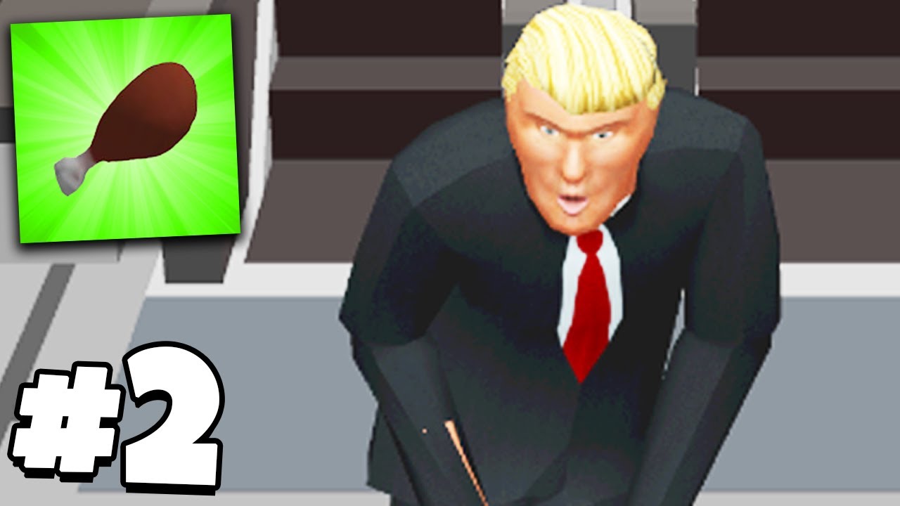 Vegan Run - NEW UPDATE NEW CHARACTER LIKE TRUMP? AND NEW WORLD STUPID GAME