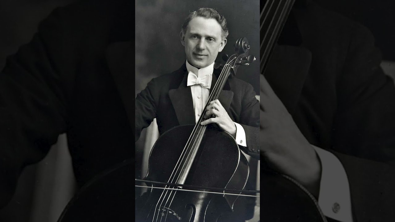 W.  H.  Squire plays Emile Dunkler's 'Humoreske' in 1923 #historical #cello #stringmusic #strings
