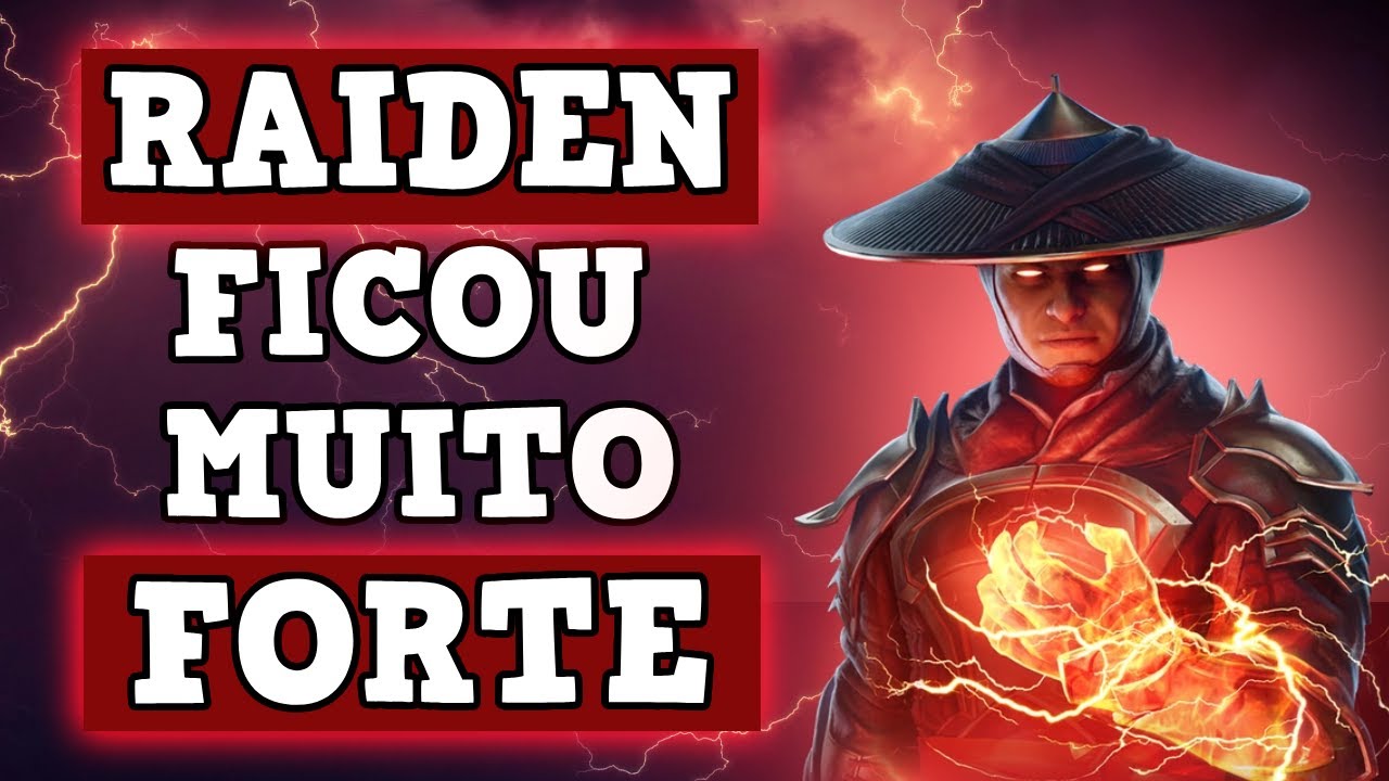 NOVA ATUALIZAÇÃO DO MORTAL KOMBAT 1 TRANSFORMOU RAIDEN EM TOP TIER???