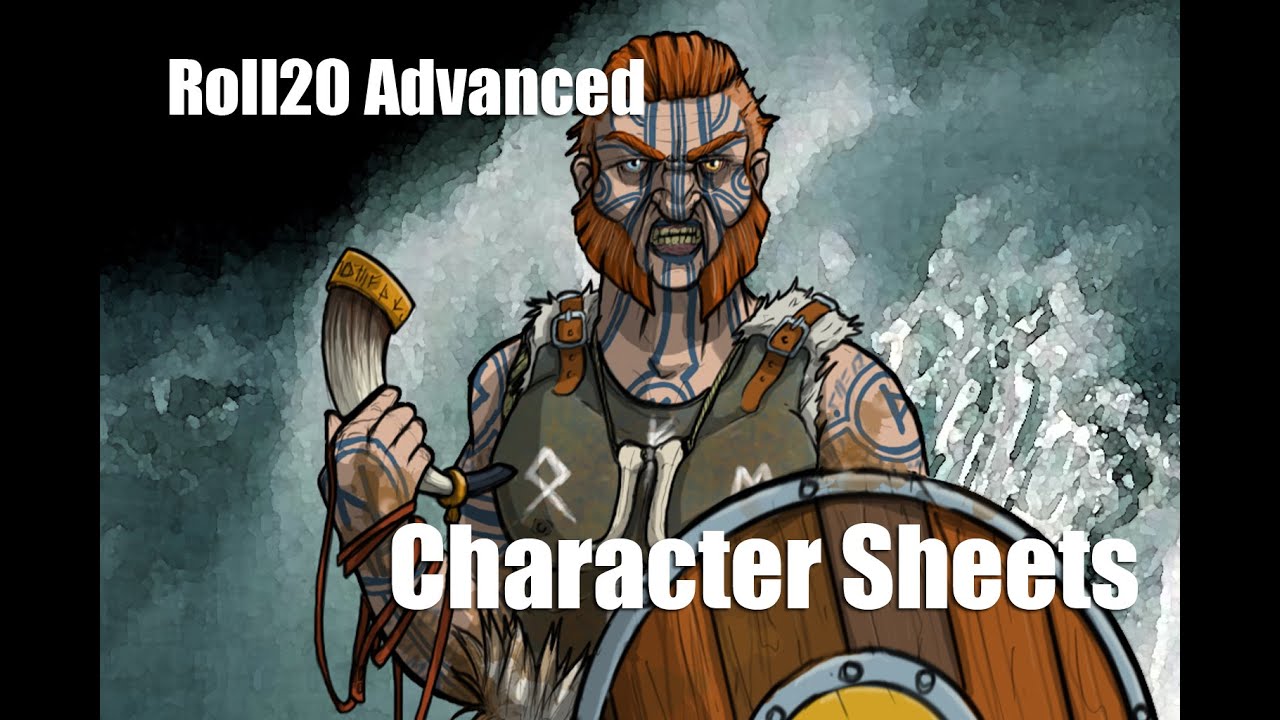 Roll20 Advanced Character Sheets