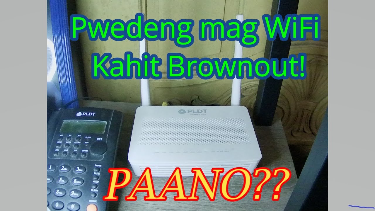 How to make WiFI Backup Power supply #ShopeeTagToWin 