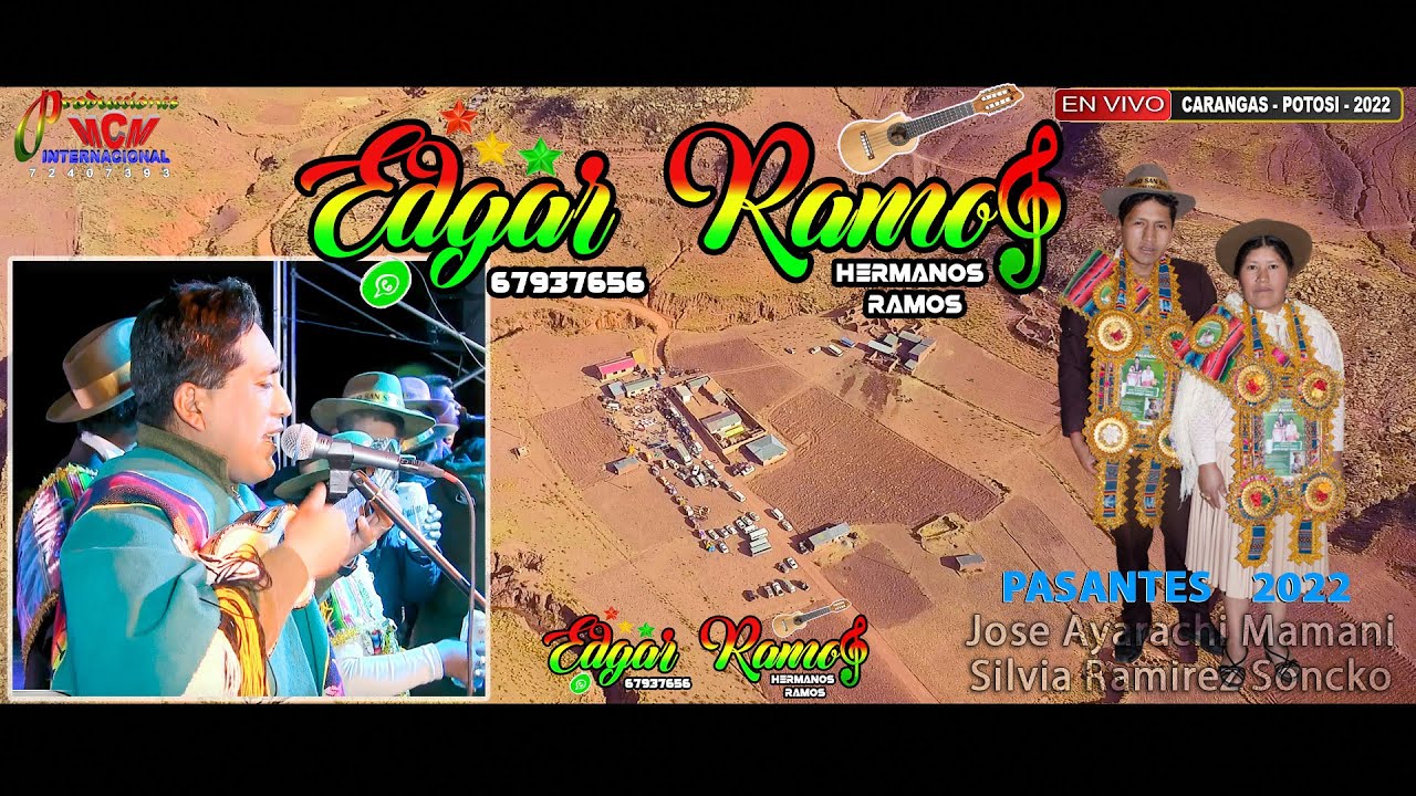 EDGAR RAMOS - EN VIVO CARANGAS 2022 [ MCM Producciones)