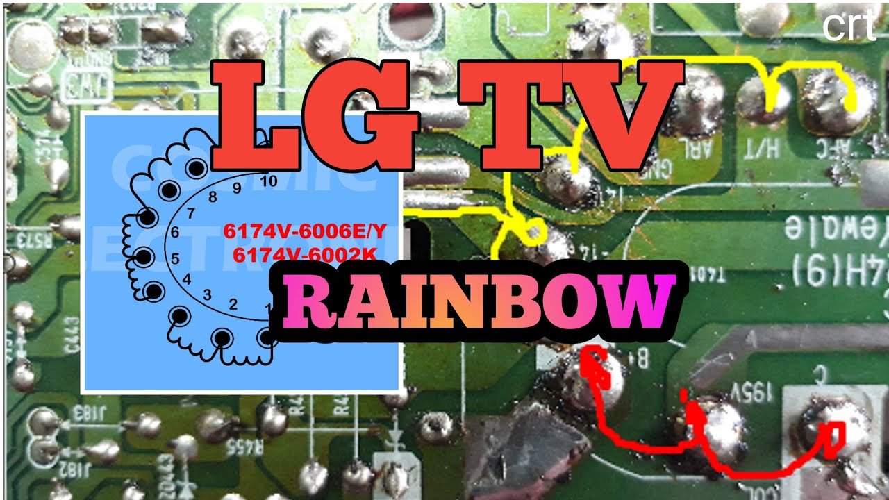 #Lgtv#Rainbow.How to repair lg tv rainbow problem.