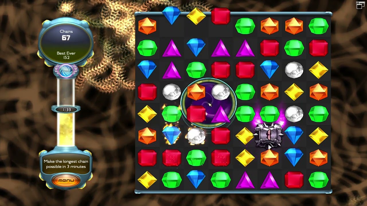 [S5C5] Bejeweled Twist (Chain Reaction Eclipse): 154-Chain