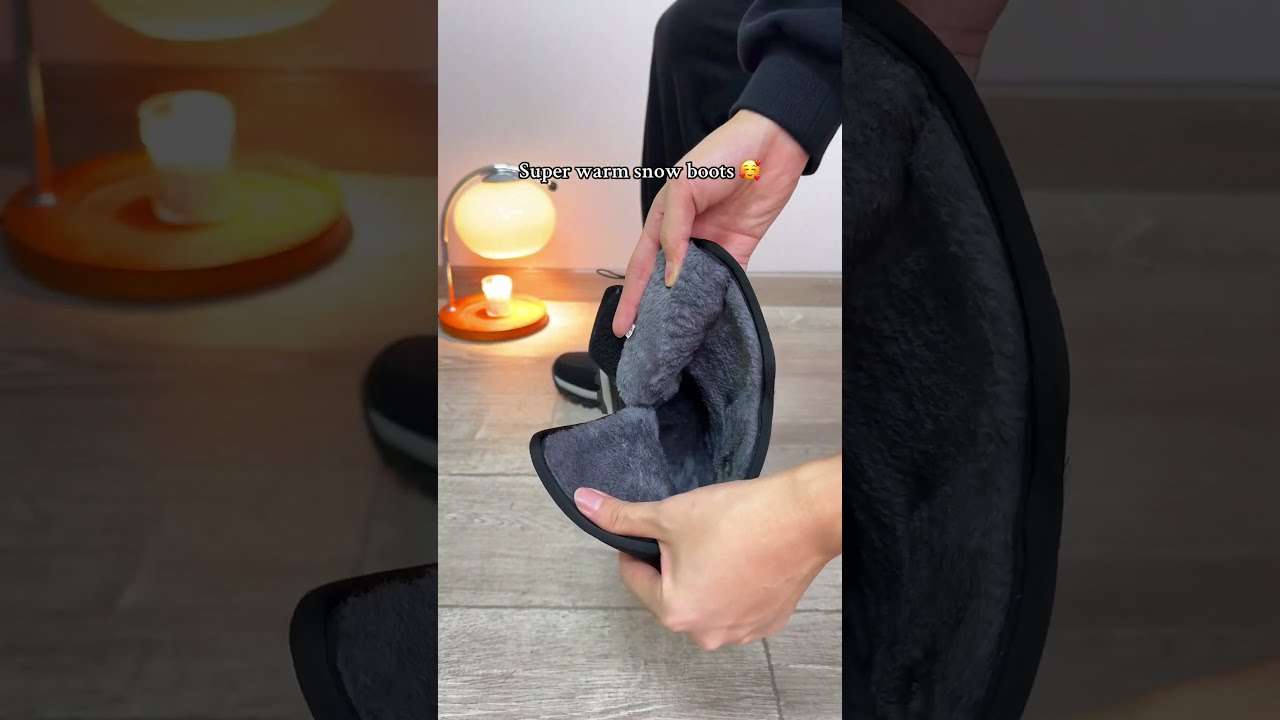 Super warm snow boots for men 