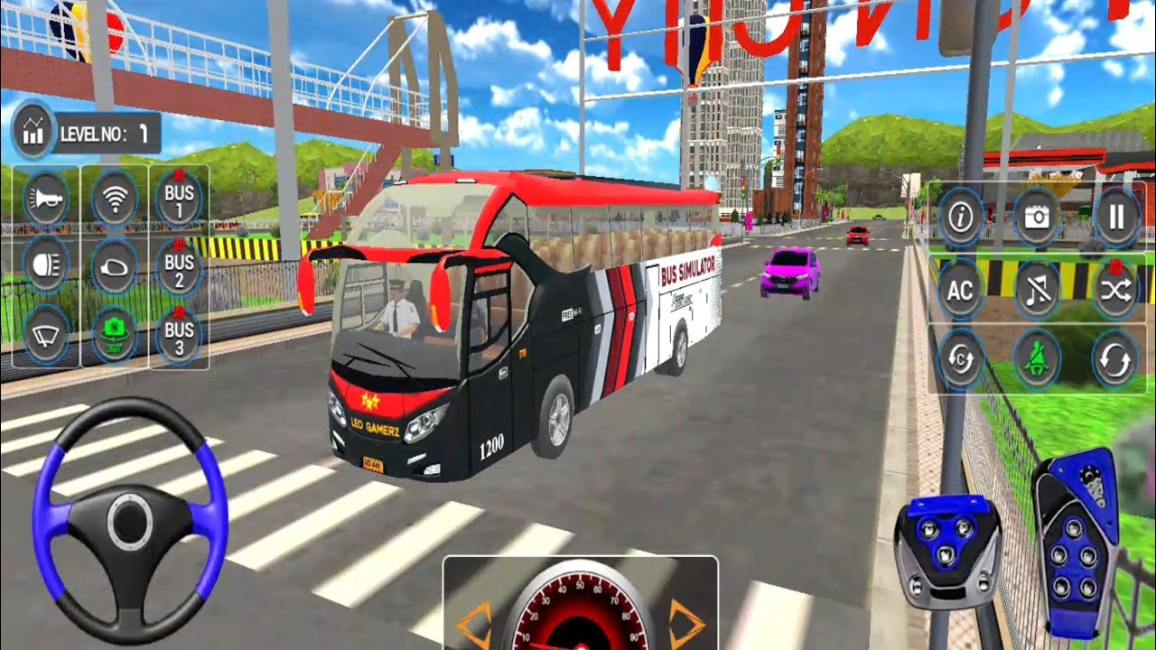 New Real Bus Simulator 2025 - City Heavy Bus Driving 3D - Bus Game Android Gameplay