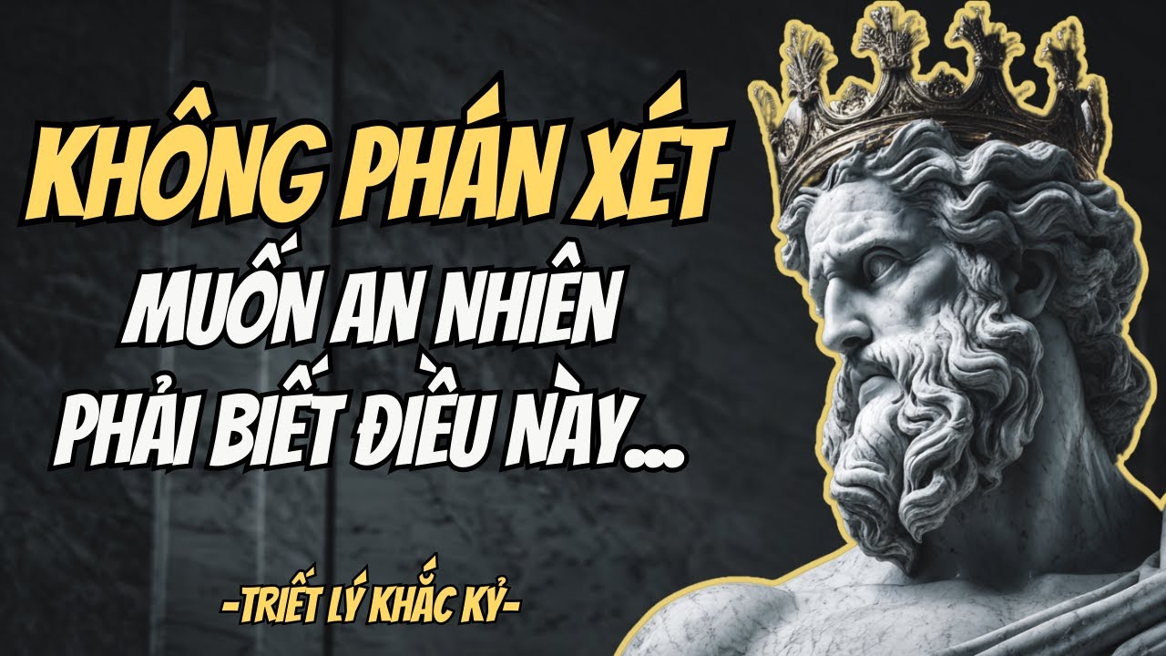 Tại Sao Người Khắc Kỷ Kh&ocirc;ng Ph&aacute;n X&eacute;t? &ndash; B&agrave;i Học Đổi Đời Cho Bạn