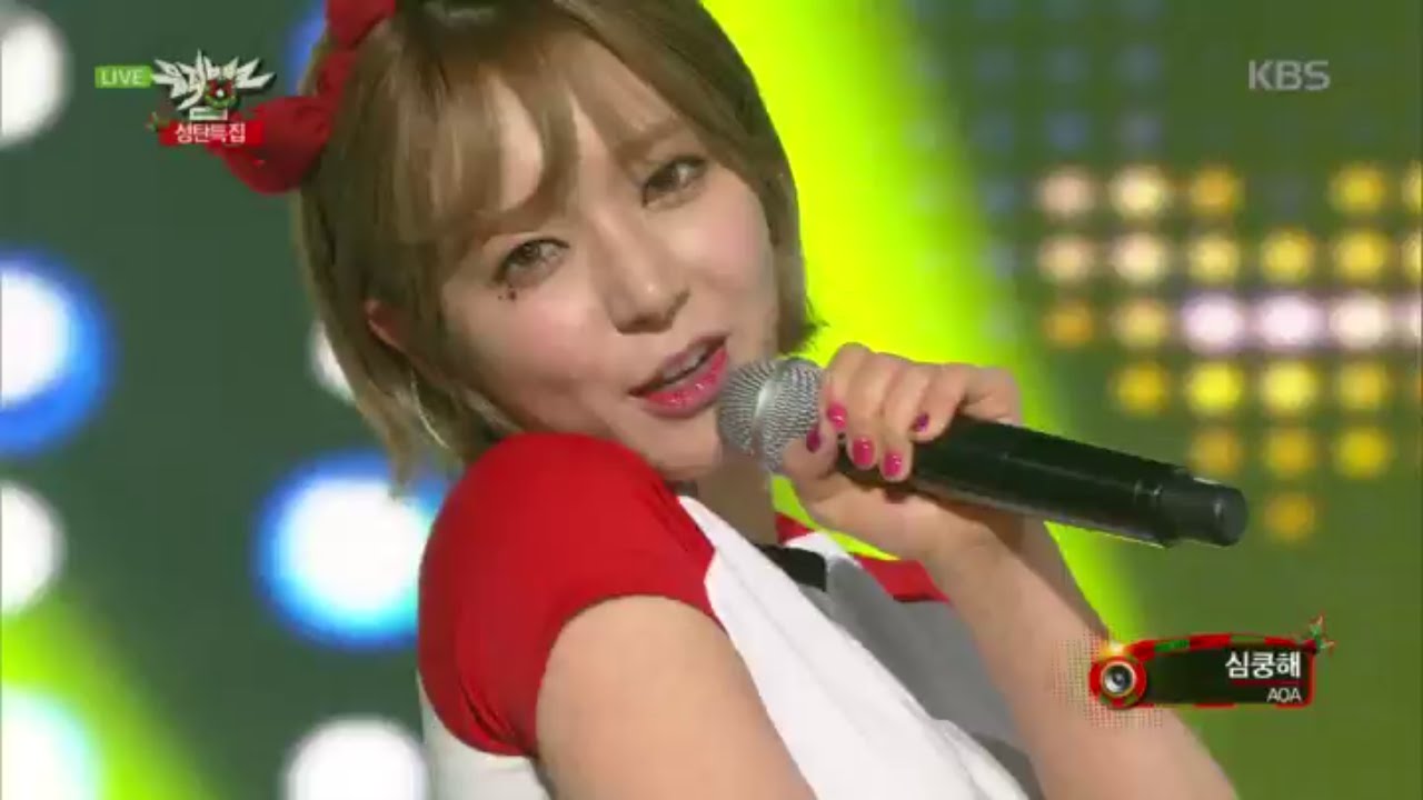 [kbs world] 뮤직뱅크 - AOA, 심쿵해.20151225