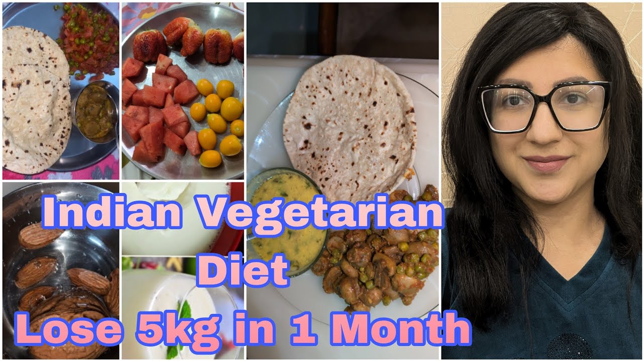 Indian Vegetarian Diet to LOSE 5 KG in 1 Month | How to Track Calories | Veg Diet Chart no one tells