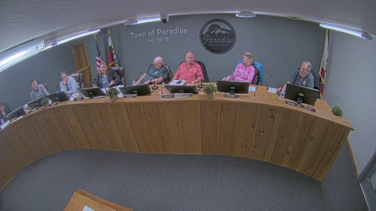 Town of Paradise Town Council  Meeting 4.12.22