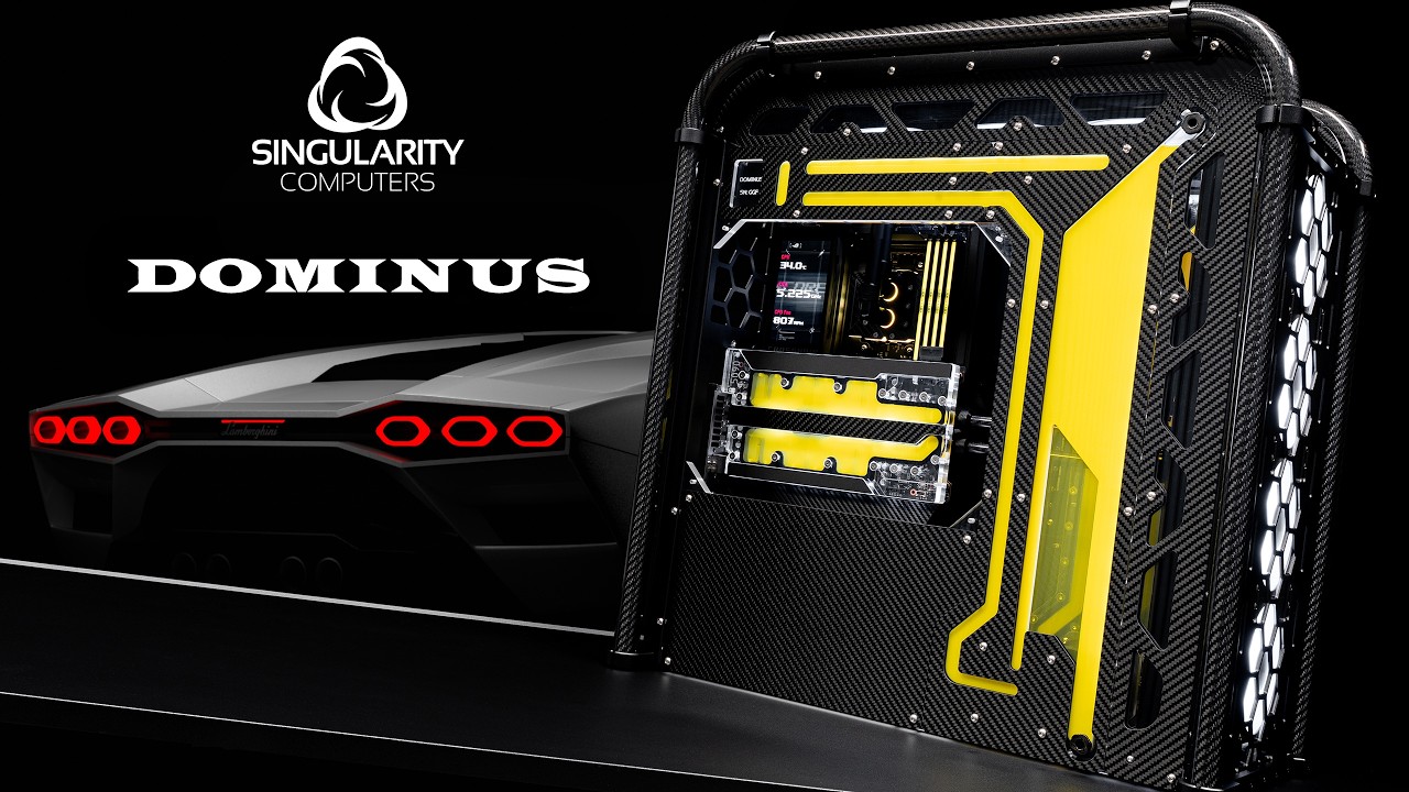 Идеальная сборка/настройка Lamborghini — Singularity Computers Dominus
