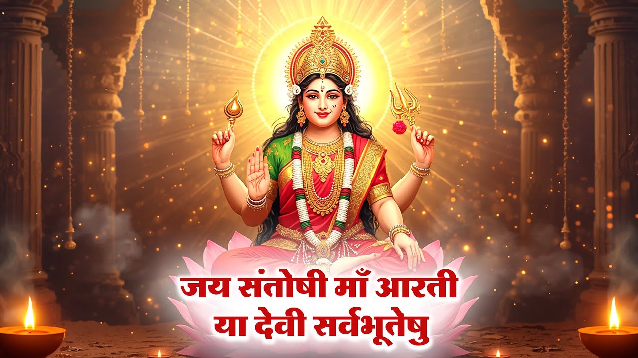 जय संतोषी माँ आरती | या देवी सर्वभूतेषु | Friday Devotional Songs 2026 | Devi Bhakti Songs | Bhajan