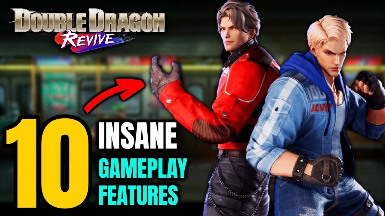 10 совершенно потрясающих игровых особенностей Double Dragon Revive, которые вас удивят!