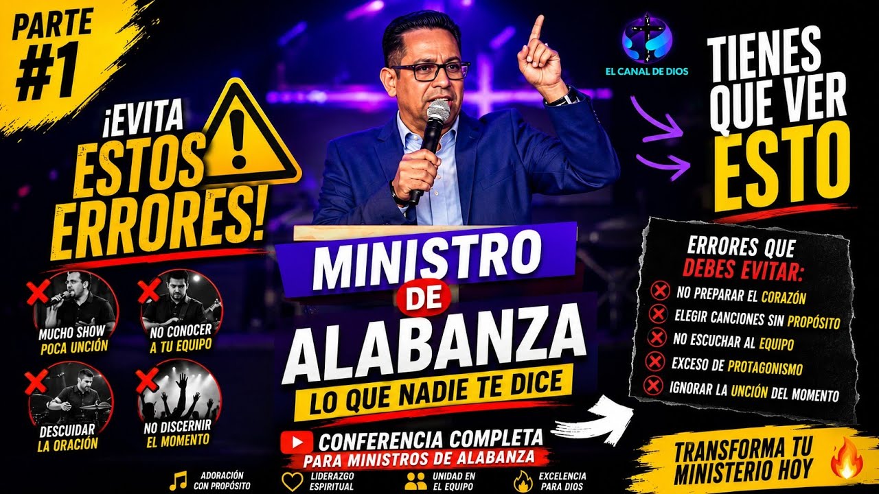 Los MINISTROS de ALABANZA que la IGLESIA necesita
