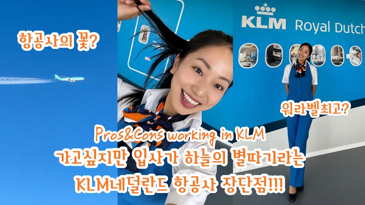 모든 승무원의 꿈의 직장! 모두의 입사하고 싶은 항공사 1위! 왜? KLM 네덜란드 항공사 장단점✈️