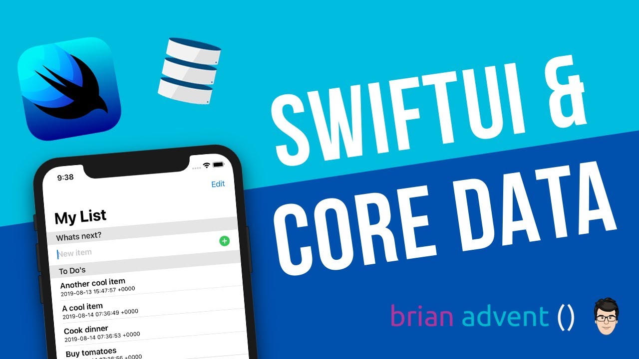 iOS 13 Swift Tutorial: SwiftUI and Core Data - Build a To-Do List App