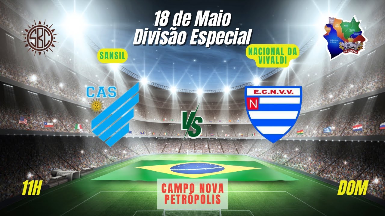 Sansil x Nacional da Vila Vivaldi - Divisão Especal de São Bernardo do Campo