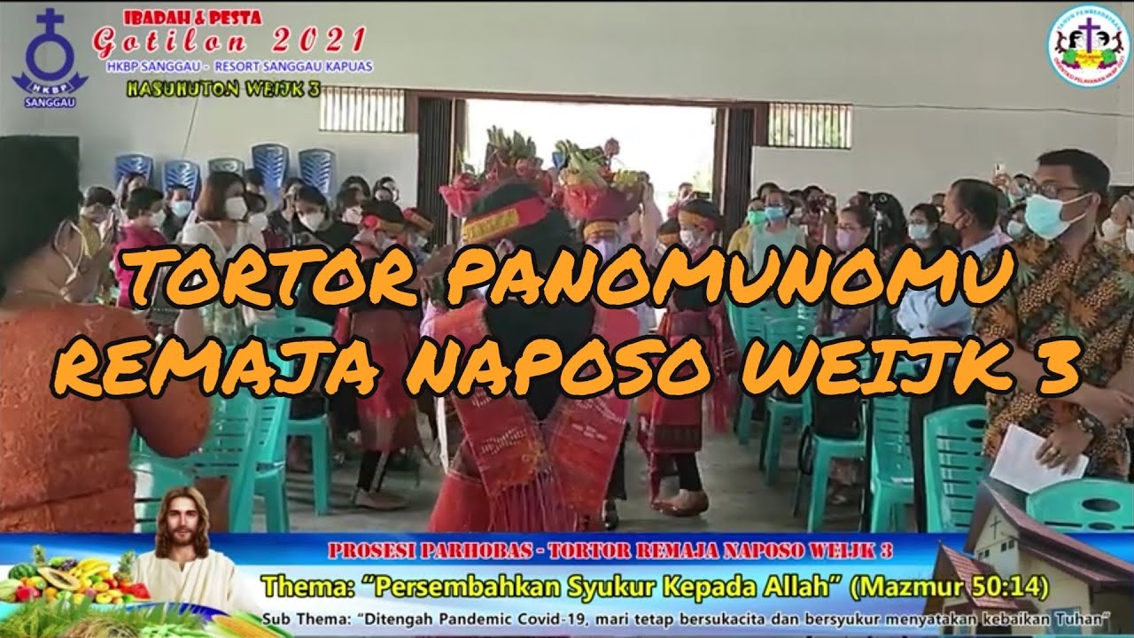 Pesta Gotilon 2021 (Weijk 3) - Tortor Panomunomu (Remaja-Naposo)