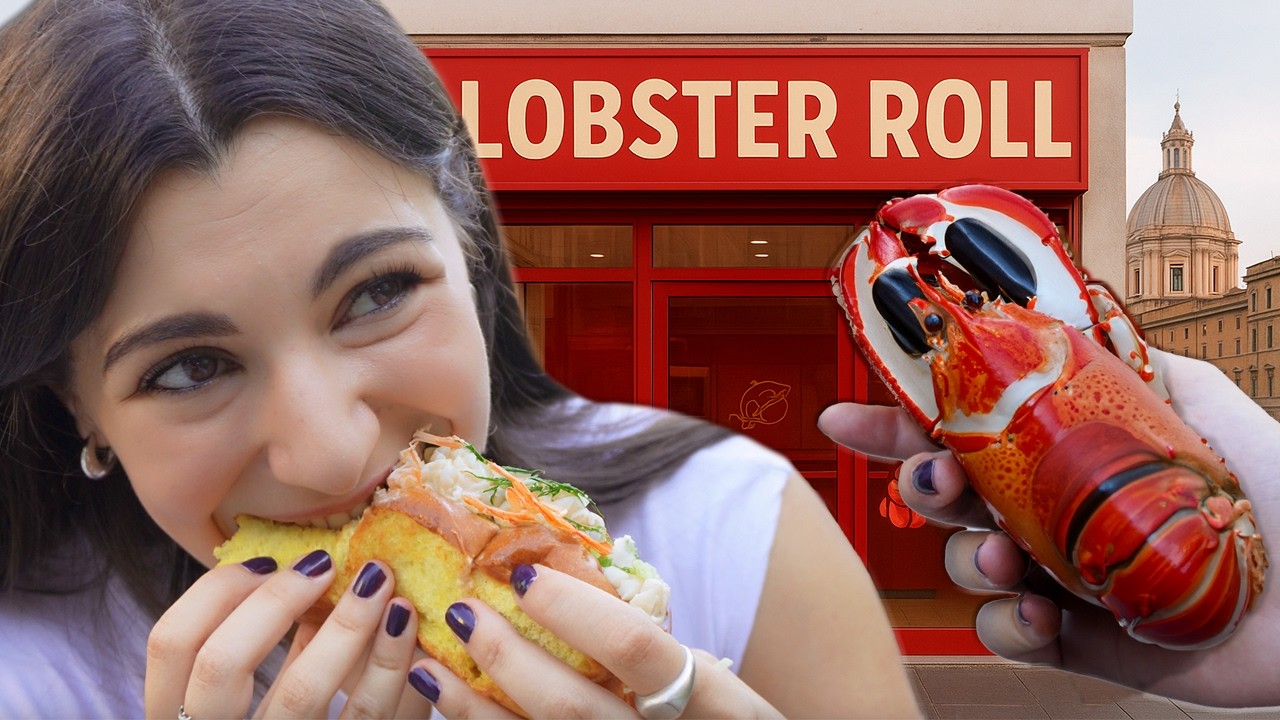 Il PRIMO LOBSTER ROLL sbarcato a ROMA