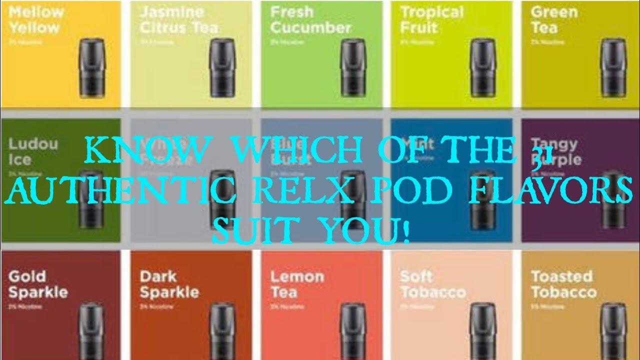 Bigotilyo Tips | RELX Pod Flavors | Know The Right Sweetness and Mint Levels for You