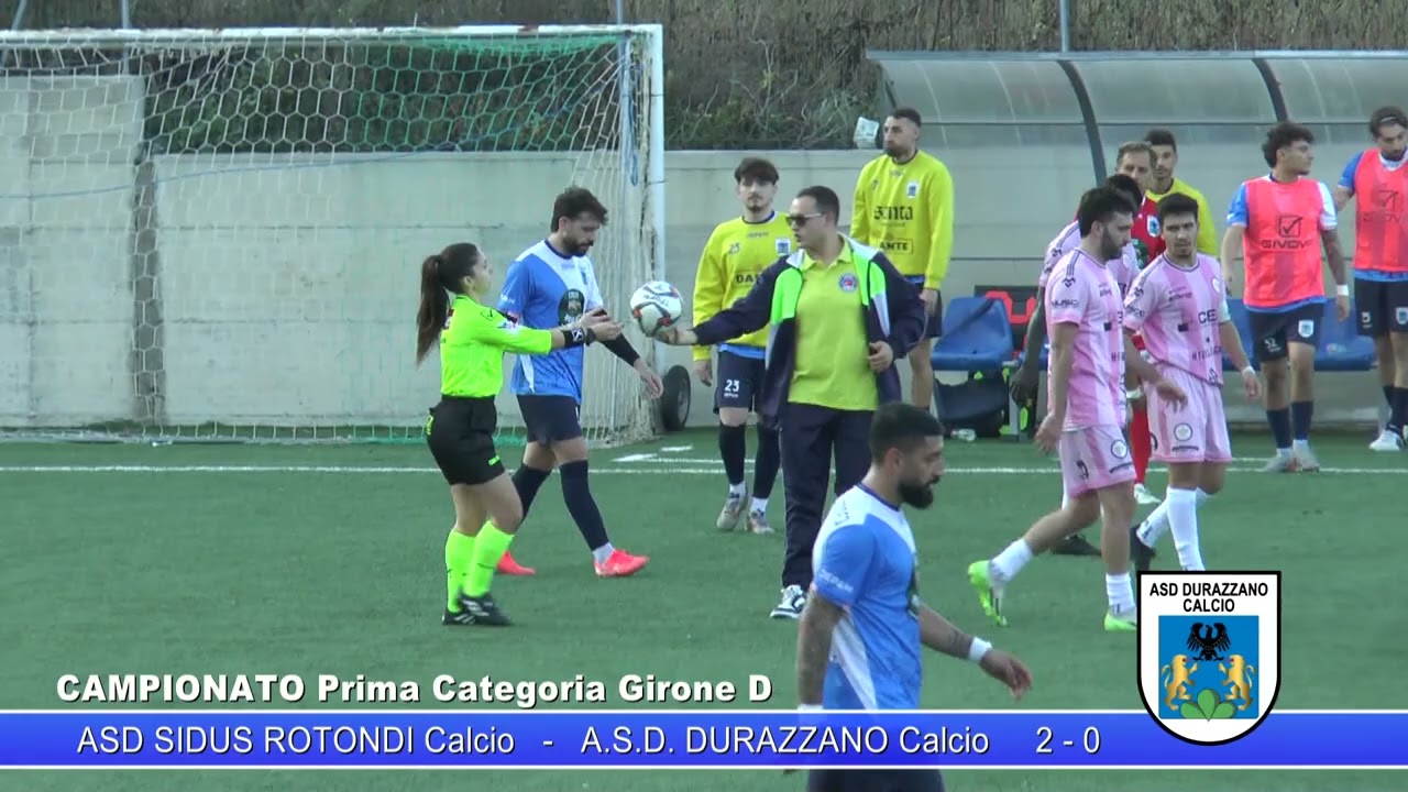 ASD SIDIS ROTONDI    ASD DURAZZANO  0 2    del 01 11 2025