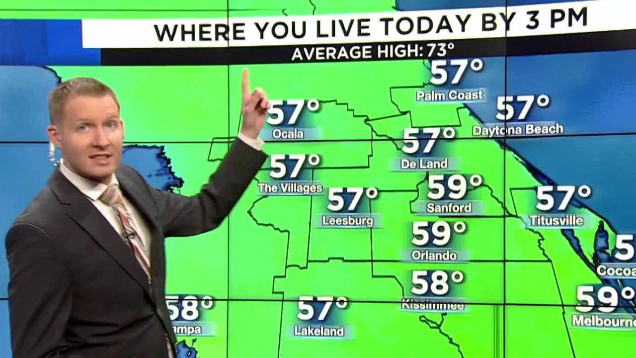 It’s freezing in Florida! Here’s when the 80s return