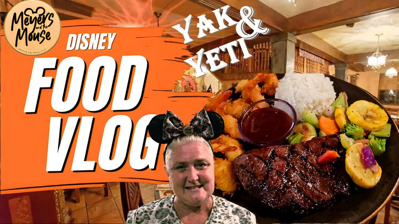 Disney's Yak & Yeti Lunch Feast! Must-Try Eats at Animal Kingdom!