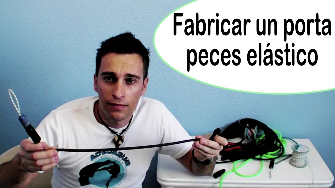Eltontolosmeros - BRICOSUB/Fabricar un porta peces elástico para nuestro cinturón pescasub