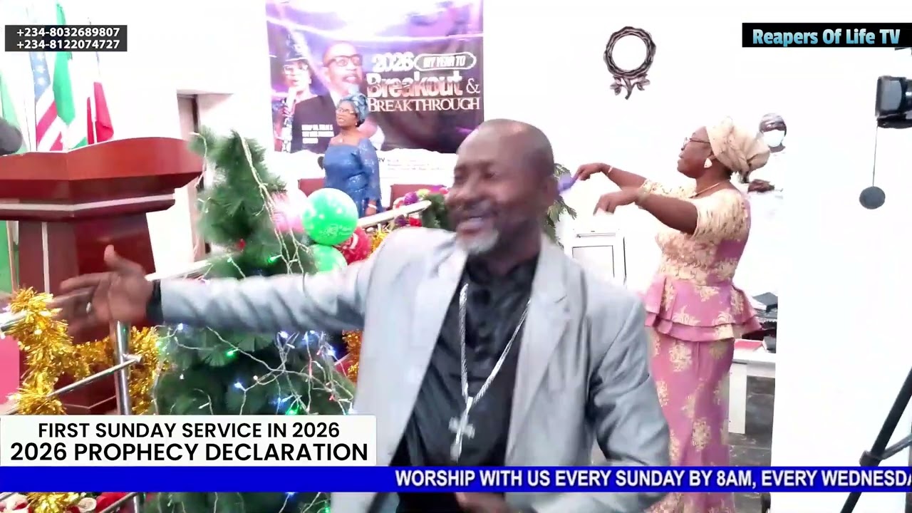 FIRST SERVICE IN 2026 || 2026 PROPHECY DECLARATION