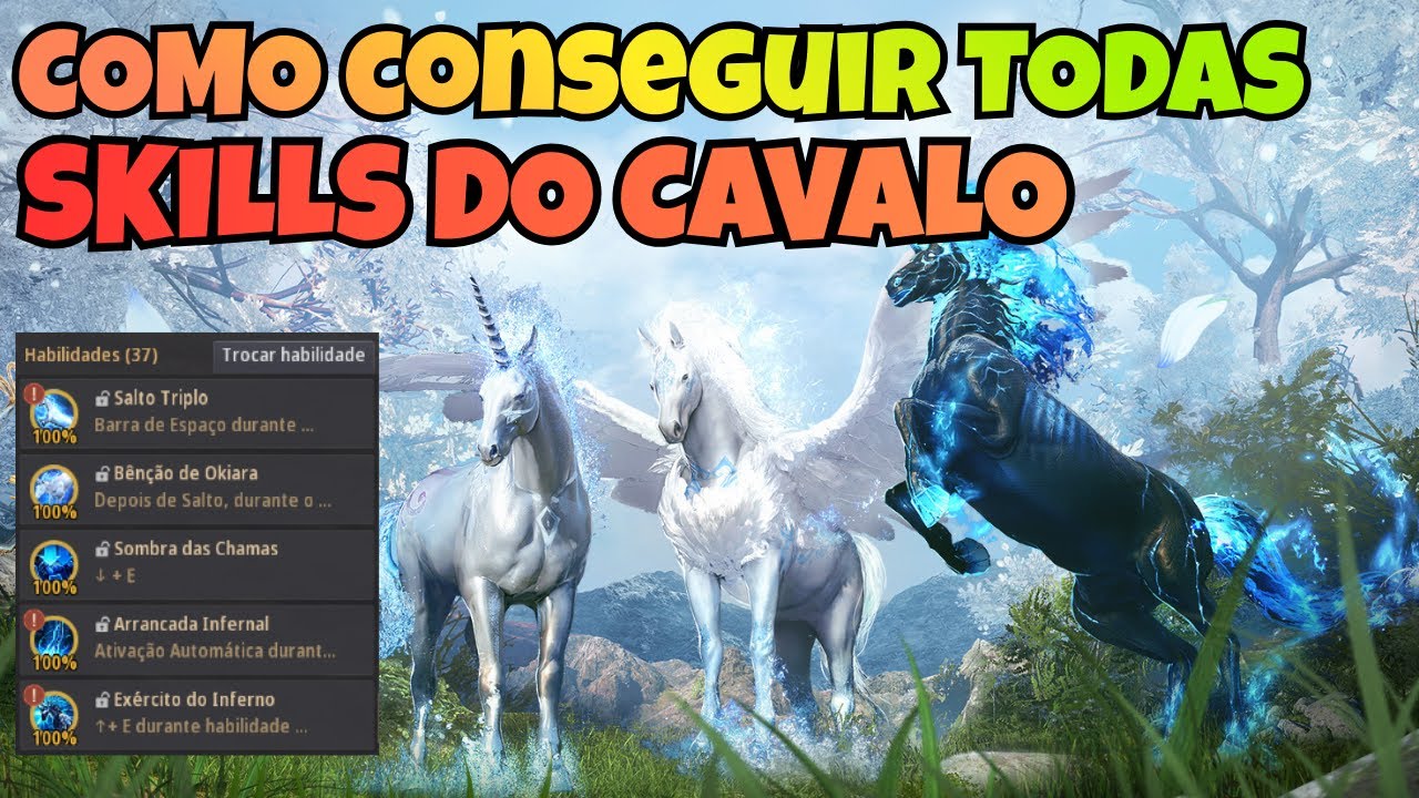 🔥 Como Conseguir TODAS as Skills do Cavalo no BDO