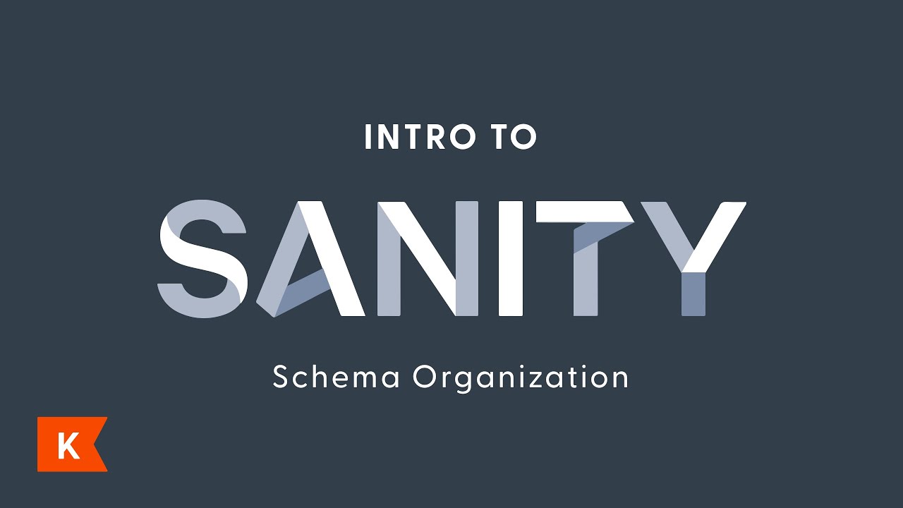 Schema Organization | Gatsby and Sanity 03