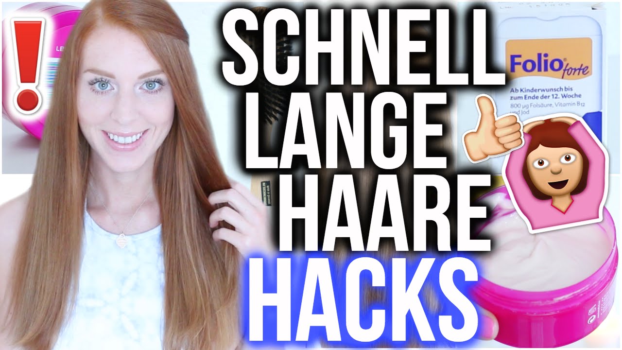HAARE SCHNELLER WACHSEN LASSEN! | 6 CM in 2 MONATEN! 6 HAIR HACKS ♡ | LaurenCocoXO