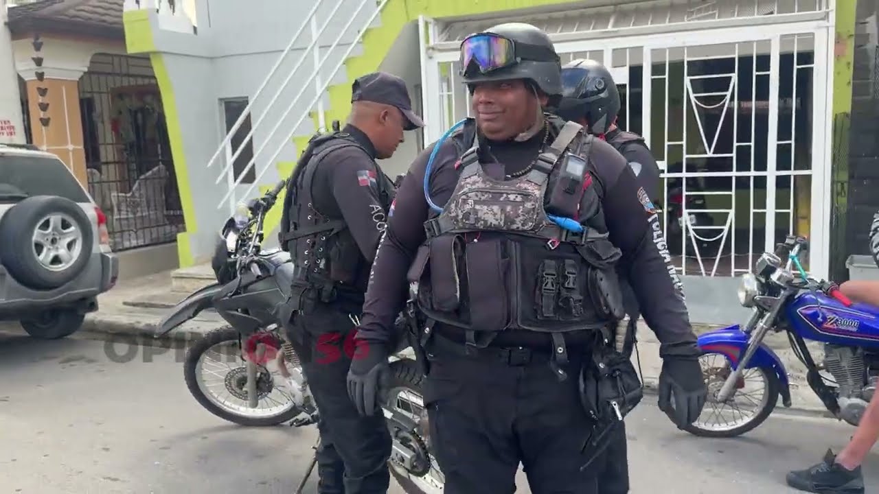 Hasta mamá deo se fue en el operativo del DICRIM y la policía preventiva en SFM 