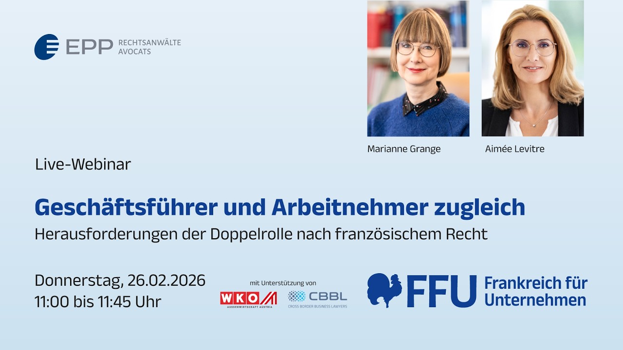 Webinaraufzeichnung: Geschäftsführer und Arbeitnehmer zugleich 26 02 26
