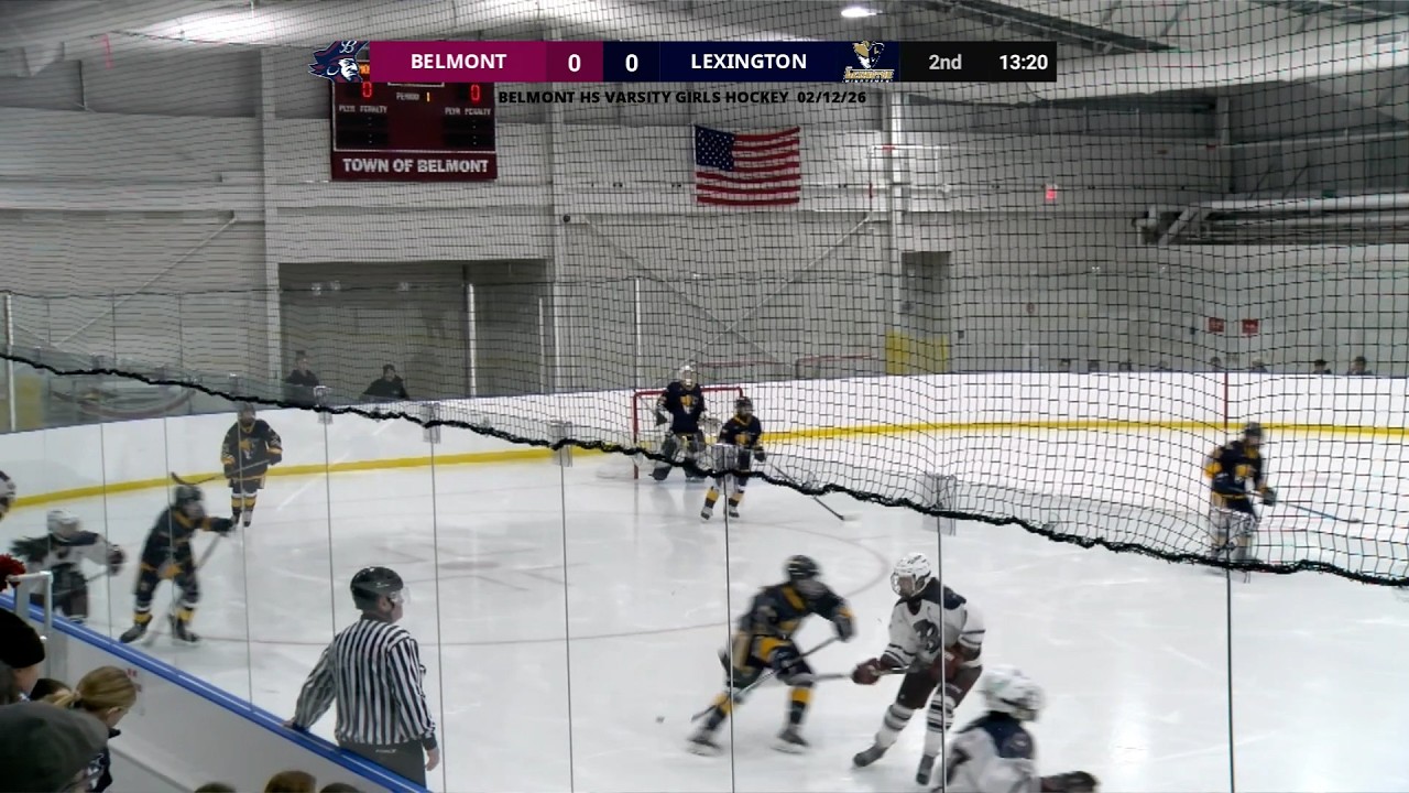Belmont HS Girls Varsity Ice Hockey: Marauders vs Lexington Minutemen, 02/12/26