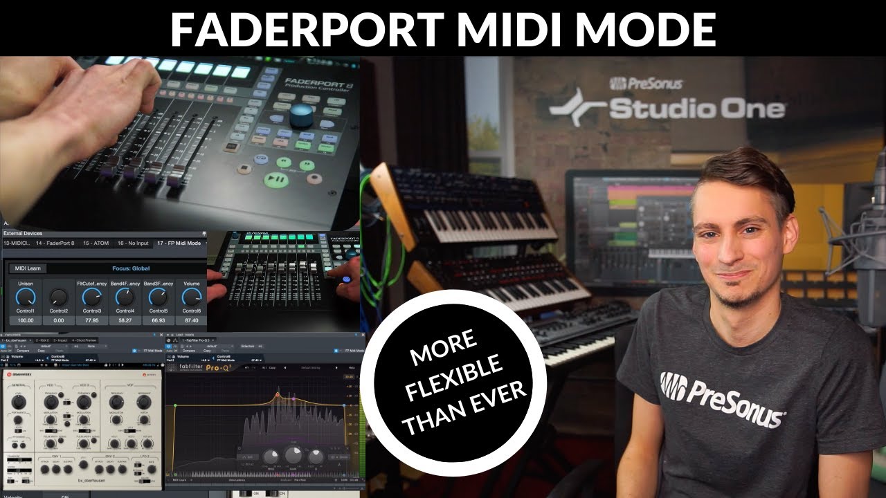 All about the NEW Faderport MIDI Mode! (Faderport 8 & 16)