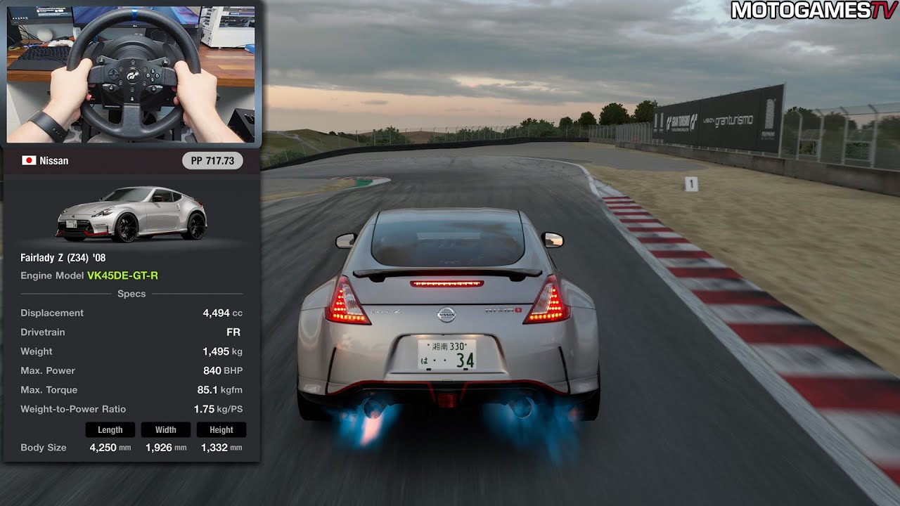 Gran Turismo 7 - GT-R GT500 '08 Engine Swap in Nissan 370Z (840 BHP)