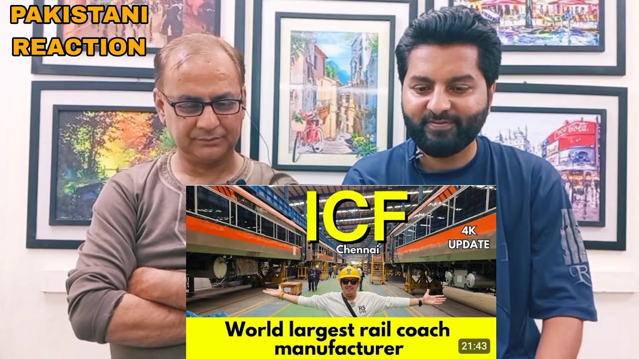 Pakistani Reacts to ICF Chennai India|The Worlds Largest Rail Coach Manufacturer