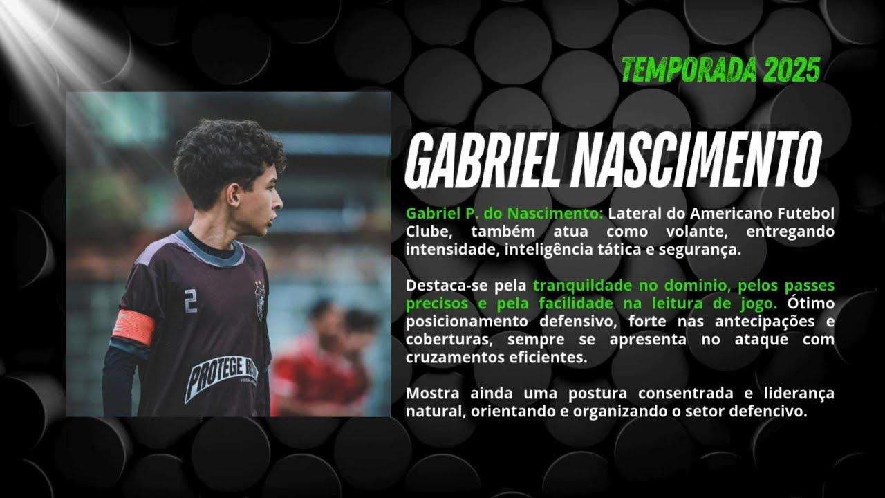 GABRIEL NASCIMENTO  -  TEMPORADA 2025