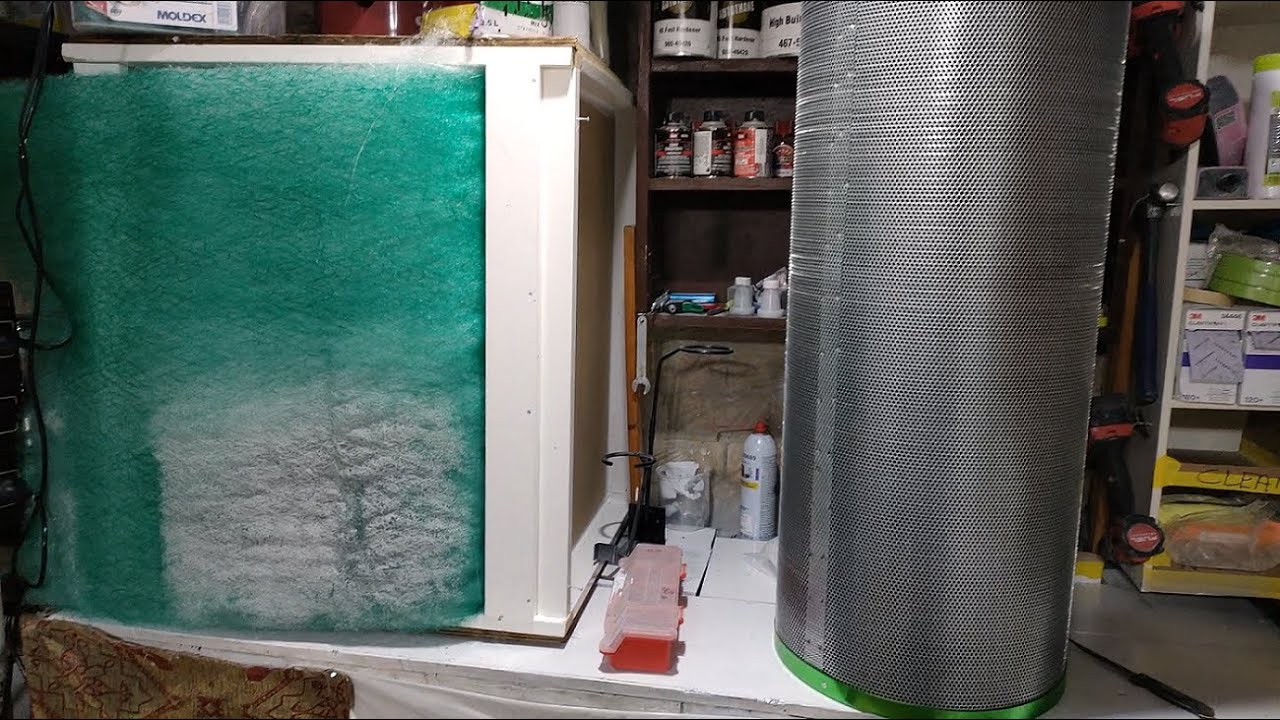 Home Spray Booth Setup