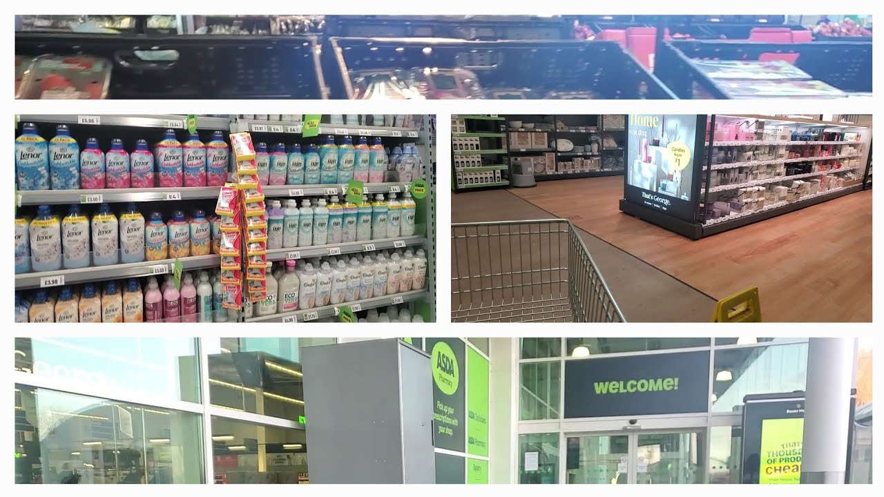 Asda Grocery Vlog! No Talking Silent ASMR!