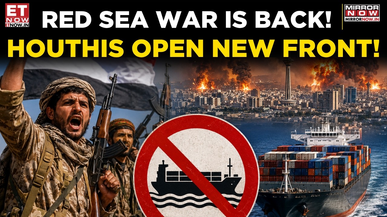 Middle East Crisis Deepens: Houthis Declare Maritime Ban As Tehran Comes Under Fire | Breaking News
