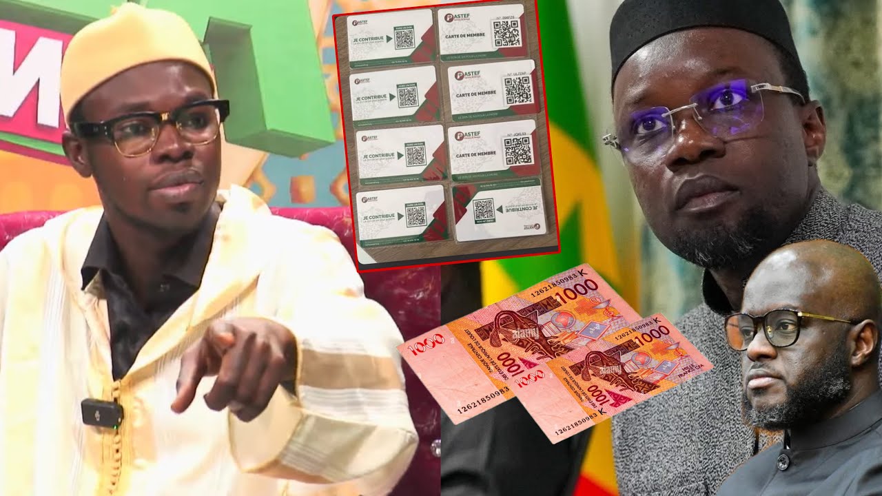 Sonko publie un communiqué de dernier Minu«Carte yi ben 1000fr? Juriste Diouf balance des info 