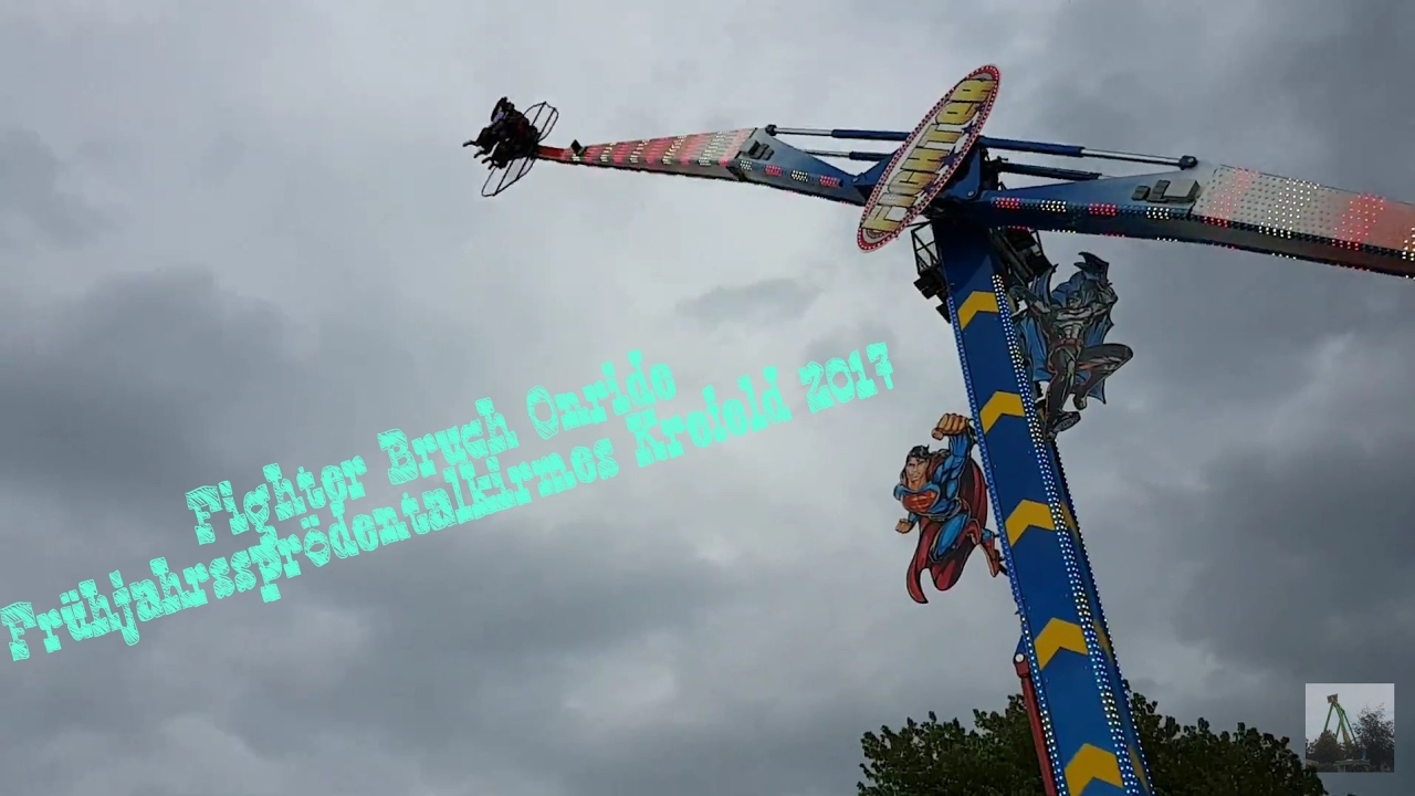 Fighter - Bruch (Onride) Video Fr&uuml;hjahrsspr&ouml;dentalkirmes Krefeld 2017