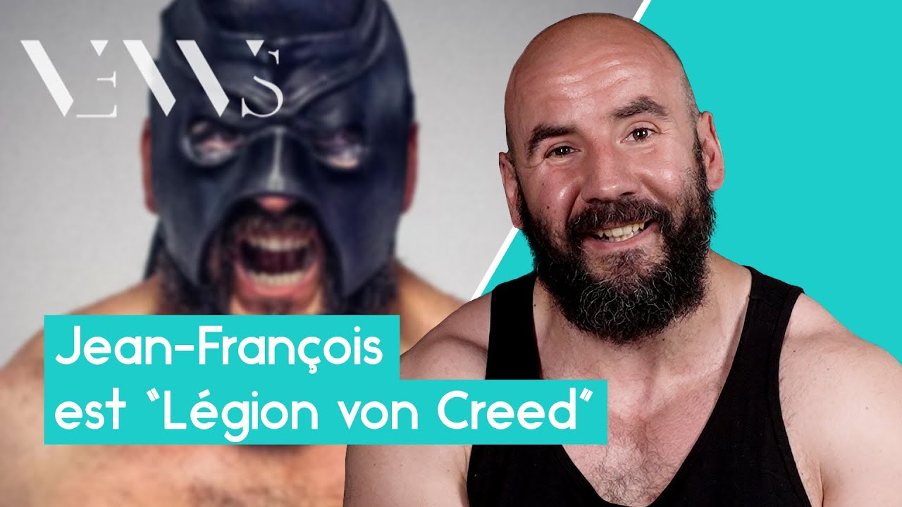 Jean-Francois est catcheur