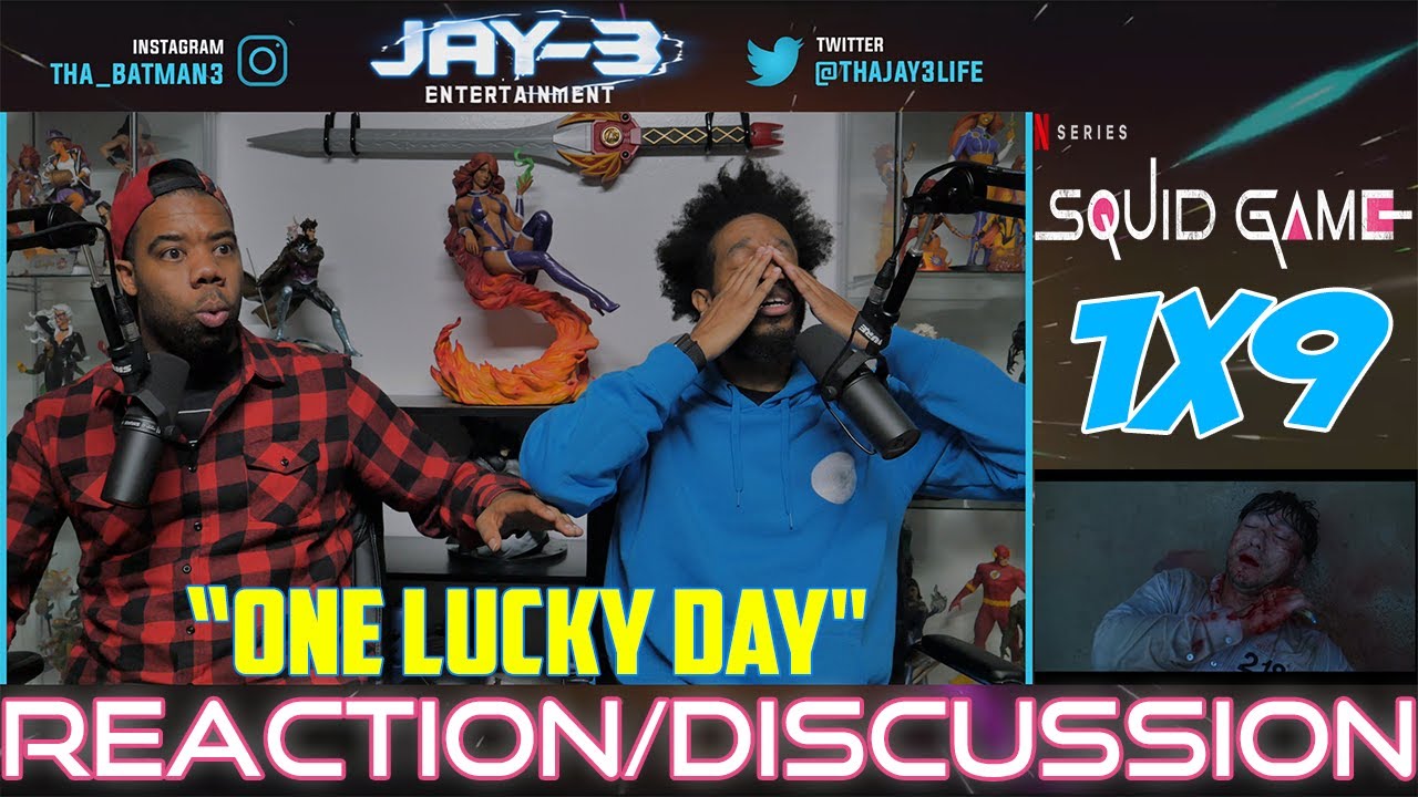 Squid Game 1x9 REACTION...