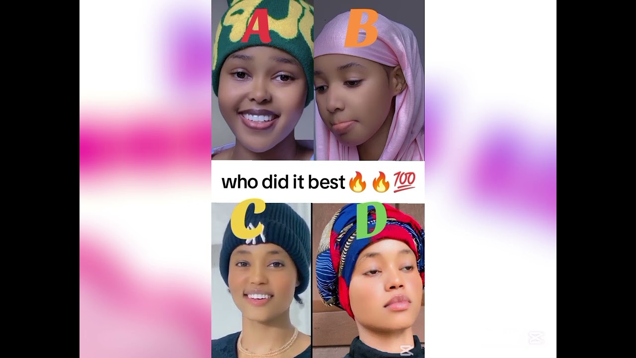 Who did it the best!!(samahani kama nakosea challenge)