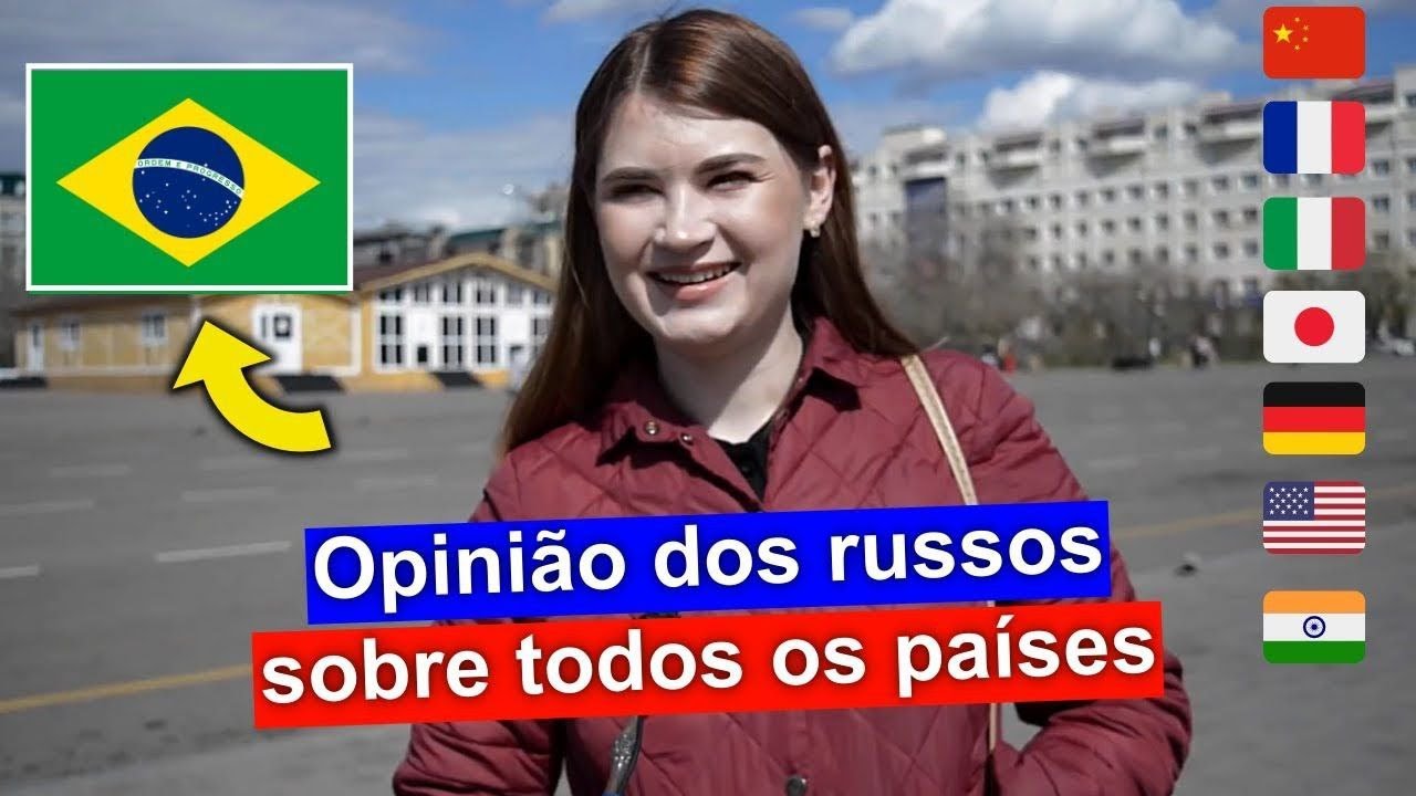 Russos falam o que sabem sobre os países do mundo – Entrevistando Russos